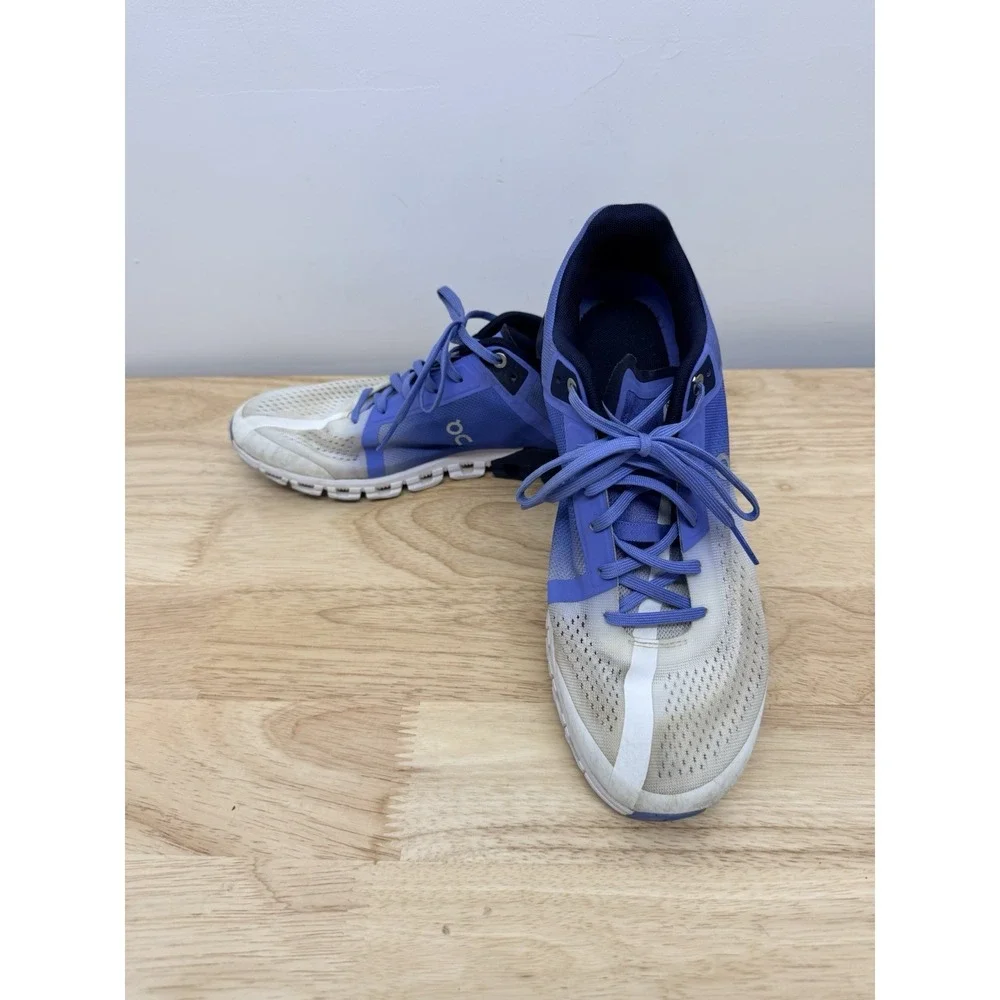 On Cloudflow Women's Running Sneakers‎ Marina/white Colorway Size 10 #52
